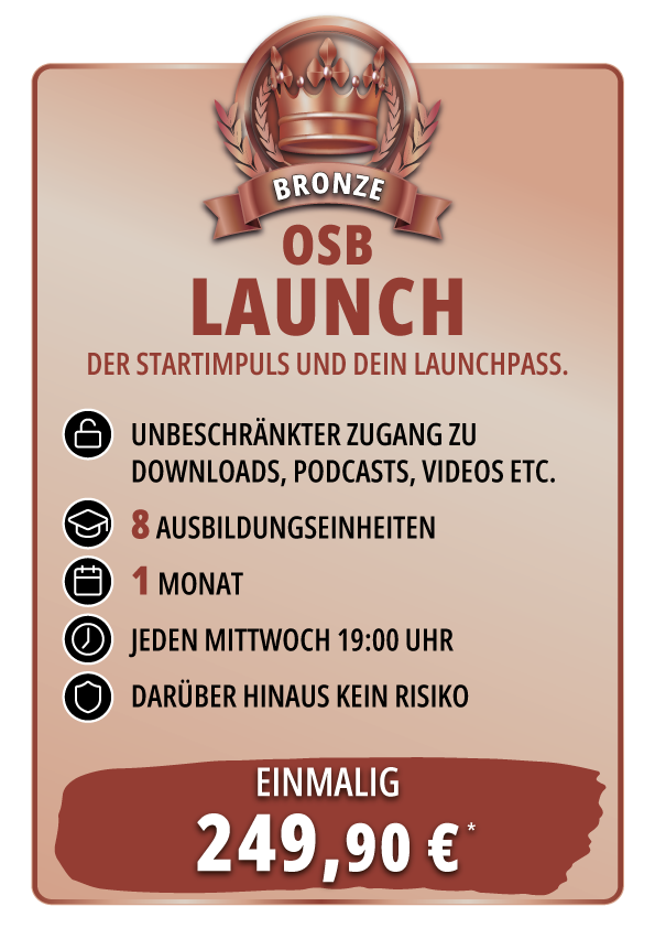 OSB LAUNCH (Bronze)