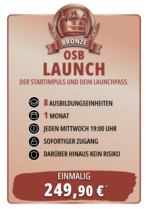 OSB LAUNCH (Bronze)