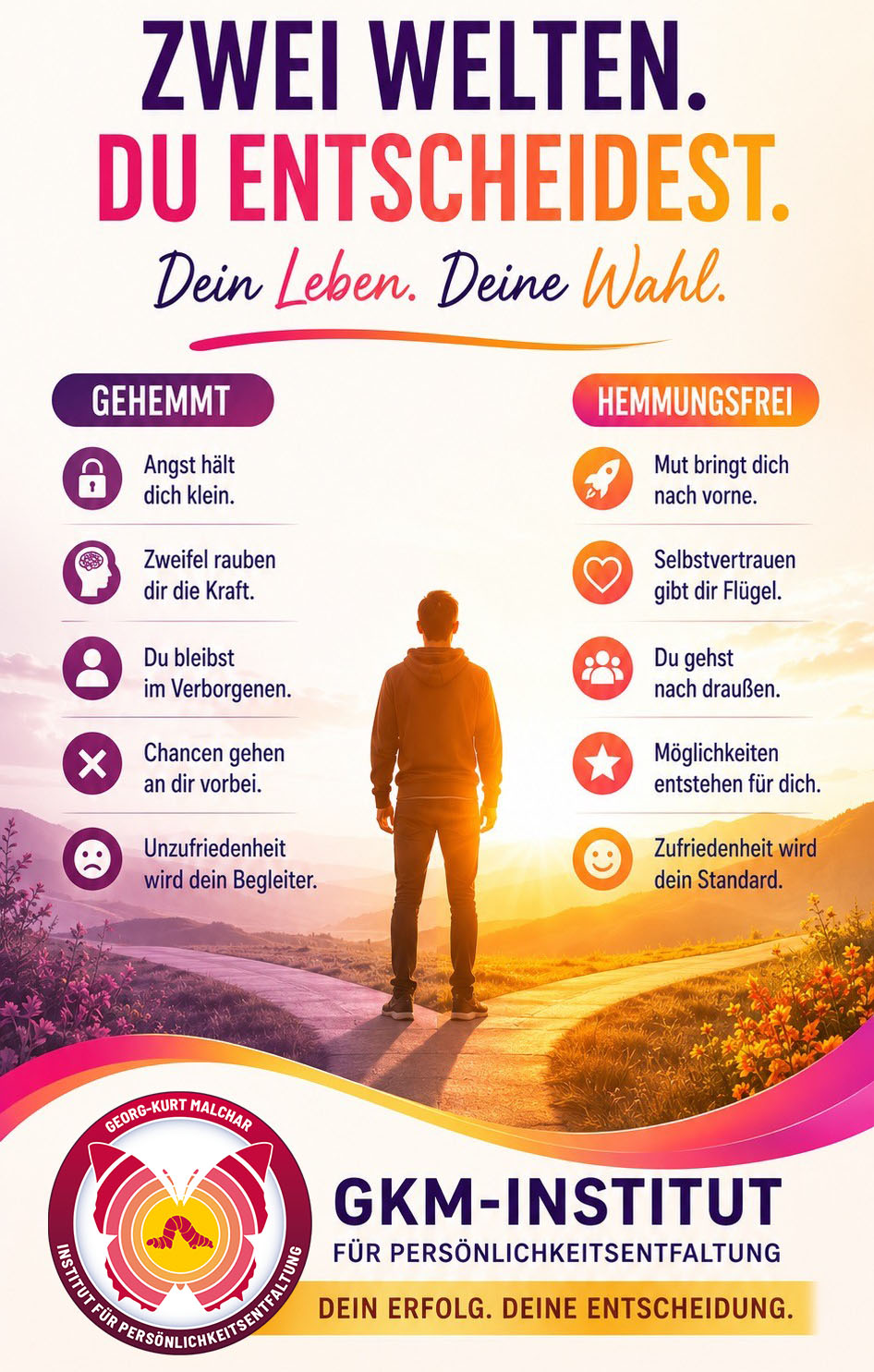 Zwei Welten. Du entscheidest.